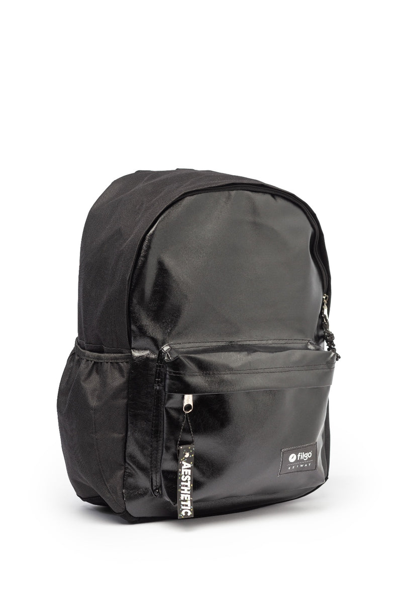 Mochila Filgo Keiway 17"/ Negro Metalizado