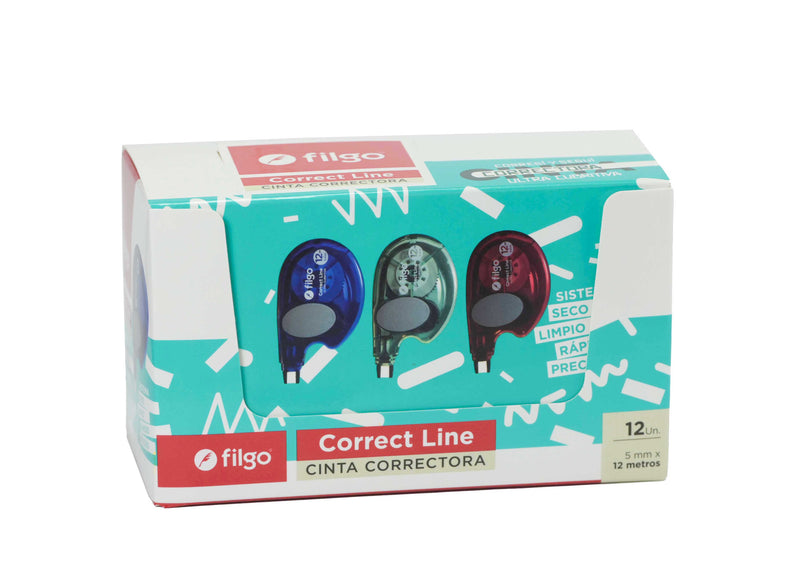 Cinta Correctora Correct Line 512 12Mt