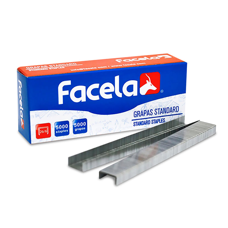 Caja de Grapas Standard Facela (5000un)