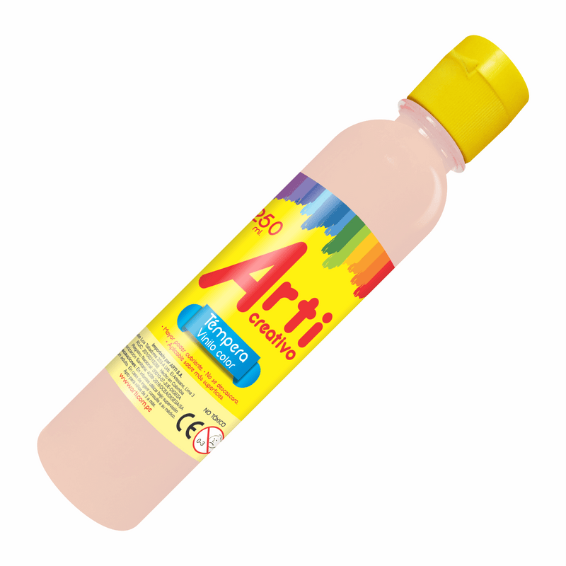 Tempera Color Carne X 250ml Arti