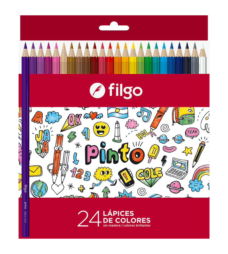 Lápices de Colores Filgo 24 un