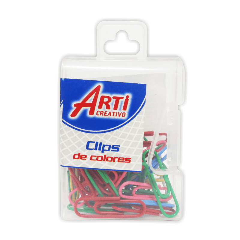 Ac Minipack Clips Colores 50 Unds.