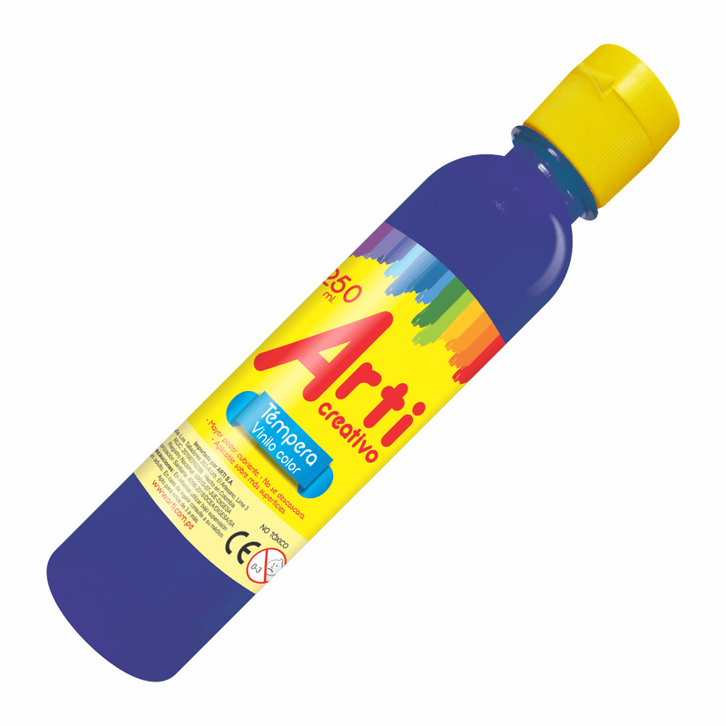 Tempera Azul X 250ml Arti