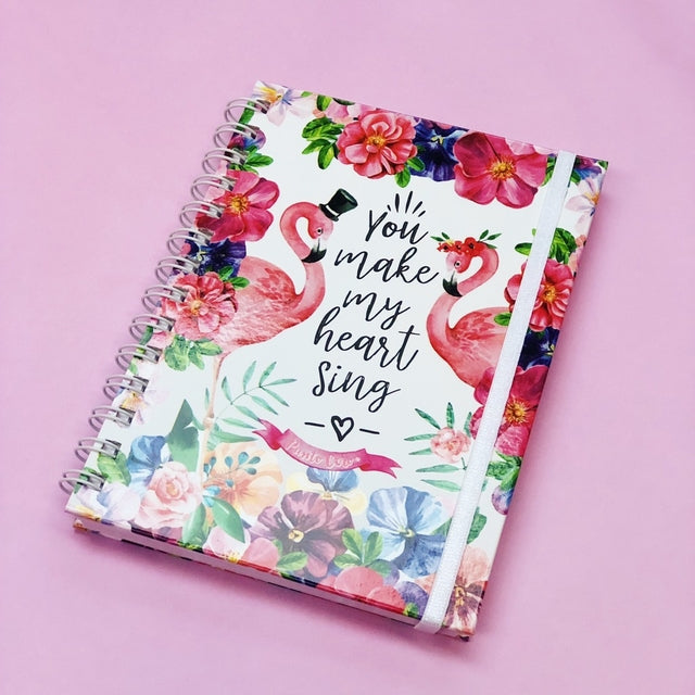 Libreta con Puntos Guía Rosa