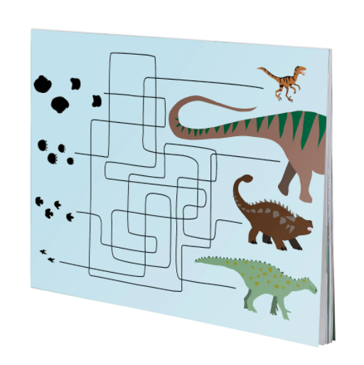 Libro de Actividades de Dinosaurios