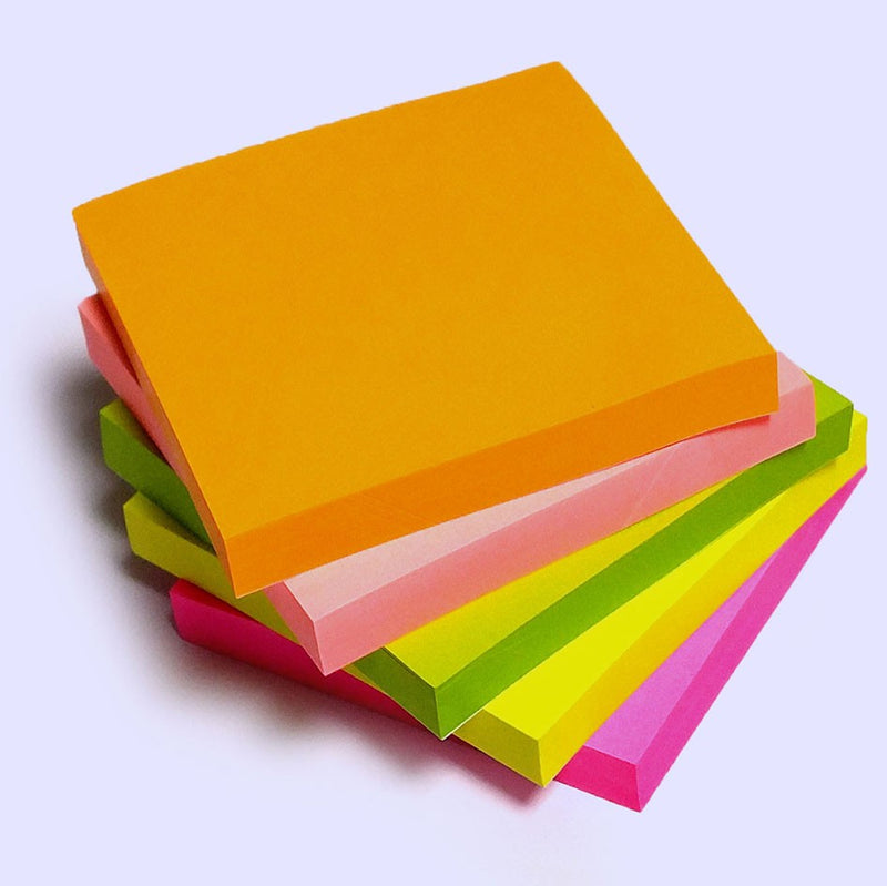 Post-Its 5 Colores Neón 3x3 3M