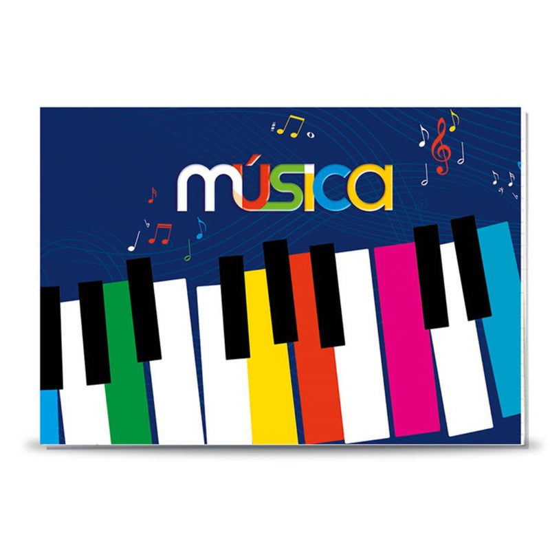 Cuaderno De Música Pautado