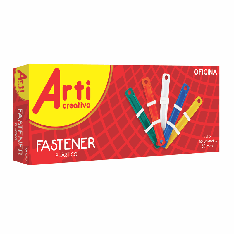 Ac Fastener Plastico X 50Pza Colores