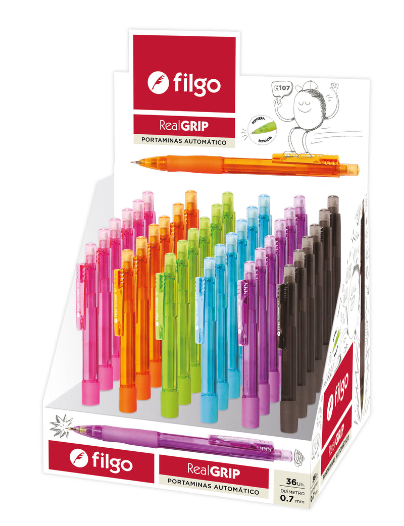 Portaminas Realgrip 0.7 Filgo