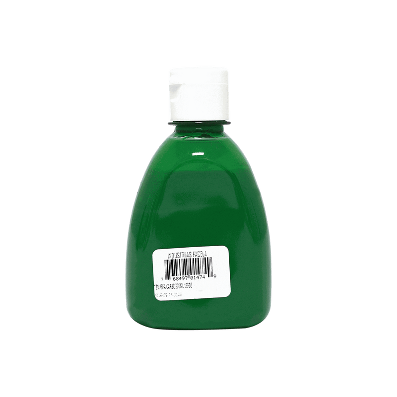 Témpera Lavable Color Verde 300ml Facela