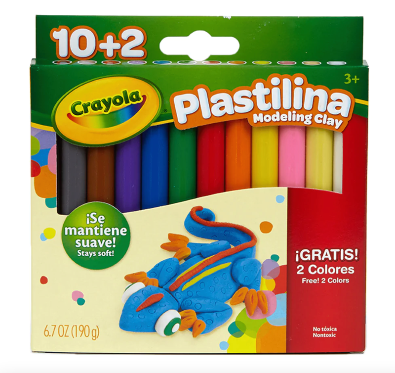 Plastilina 12 Colores Crayola