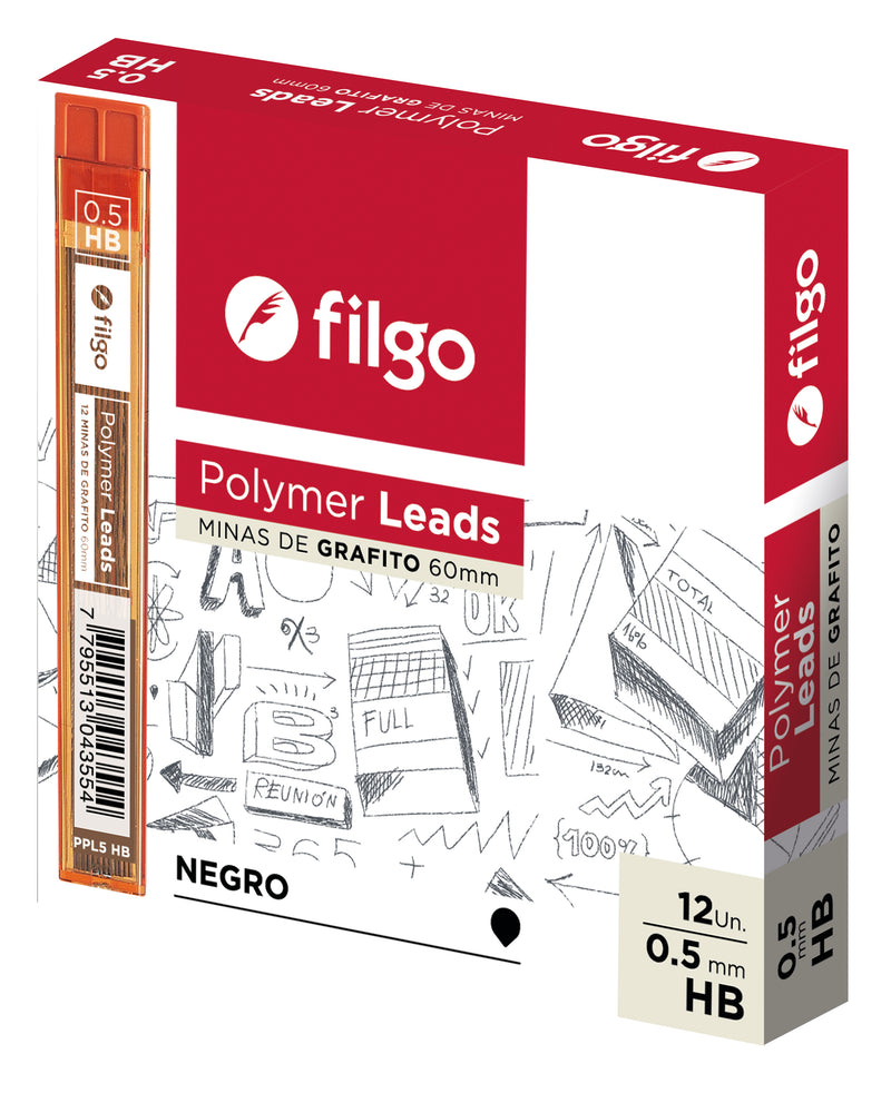 Minas Grafito Polymer Leads 0.5 Filgo